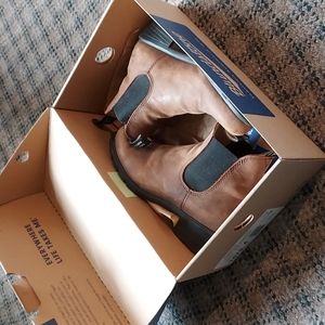 Blundstone 1673 Women's heeled boots in antique brown